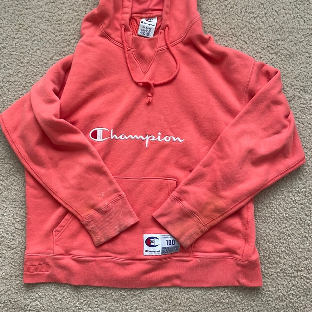 Xtra Large Champion sweatshirt.